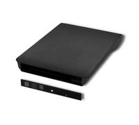 Boîtier de lecteur optique - Qoltec - CD/DVD SATA - USB 3.0 - 9.5mm - Noir