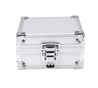 Boîtier de Machine à tatouer en Alliage d'aluminium, boîte de Rangement de Transport avec Serrure pour Machines à tatouer à Bobine rotative, Emballage électronique, Argent