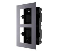 Boîtier de montage encastré pour 2 modules portier vidéo série KD8 - Hikvision