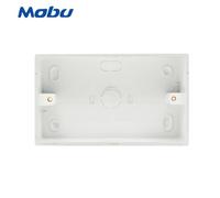 boîtier de montage externe en Surface murale,146mm x 86mm x 32mm,pour toute Position de 146x86mm,interrupteur tactile et prise - Type Mount Box