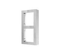 Boîtier de montage mural 2 emplacements en aluminium Hikvision DS-KD-ACW2/S pour interphone vidéo