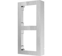 Boîtier de montage mural 2 emplacements en aluminium Hikvision DS-KD-ACW2/S pour interphone vidéo