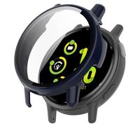 Boîtier de montre avec protecteur d'écran pour Garmin Vivoactive 5 Blue