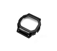 Boîtier de montre + bracelet en acier inoxydable, adapté for Casio G-SHOCK DW5600 GW-B5600 GWM5610, lunette métallique en acier inoxydable (Color : Black-case, Size : 5610mm)