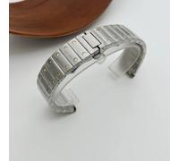 Boîtier De Montre Carré 38mm,Bracelet En Cuir 21mm Pour Seiko Carter Sandoz Nh36 Nh35 Nh70,Mouvement Pour Cadran 27mm,Modification De Montre.Silver Rose Band-25.No Logo