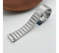 Boîtier De Montre Carré 38mm,Bracelet En Cuir 21mm Pour Seiko Carter Sandoz Nh36 Nh35 Nh70,Mouvement Pour Cadran 27mm,Modification De Montre.Silver Band-24.No Logo