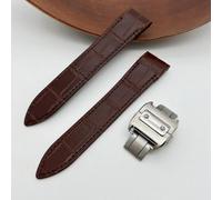 Boîtier De Montre Carré 38mm,Bracelet En Cuir 21mm Pour Seiko Carter Sandoz Nh36 Nh35 Nh70,Mouvement Pour Cadran 27mm,Modification De Montre.Silver Button-17.No Logo