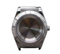 Boîtier de Montre de Luxe for Homme, 1 pièce, 36 mm 40 mm, pièces en Cristal for Datejust NH35 NH36 NH34 Miyota 8215, Cadran 28,5 mm(Solid Cover 2,40mm nh35 nh36)