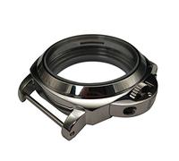 Boîtier de montre en acier inoxydable argenté de 44 mm pour ETA 6497/6498 mouette ST36 accessoires de mouvement