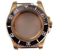 Boîtier de Montre for Homme 40 mm, boîtier en Cristal for SUB NH35 NH36 4R36 ETA 2824 Miyota 8215, Cadran 28,5 mm(Glass Cover 4,Miyota 8215)