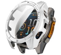 Boîtier de montre intelligente pour Garmin Fenix 8 Solar Silver 51MM