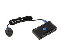 Boitier de partage switch usb3 pour relier 4 peripheriques usb 3.0 a 2 pc ou mac