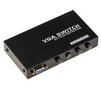 Boitier de partage VGA / Switch Video 4 ports - BOITIER METAL