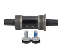 Boîtier de pédalier à roulement métallique carré et conique, étanche, de 68 mm, pour VTT ; boîtier de pédalier de vélo avec vis étanches à tête hexagonale ; compatible avec les (126 mm)