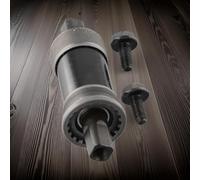 Boîtier de pédalier carré conique 68 mm avec roulement scellé traité thermiquement et boulons hexagonaux Finition noire (120#)