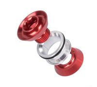 Boîtier de pédalier carré conique 68 mm Roulement scellé CNC Arbre en acier au carbone pour VTT Noir (longueurs 107-127,5 mm en option)