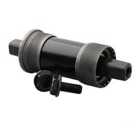 Boîtier de pédalier carré conique pour vélos de route, largeur de coque de 68 mm, longueurs de broche de 107 à 127,5 mm, roulements scellés, acier au carbone (113#)