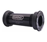 Elvedes Boîtier de pédalier Twistfit BB36/92 Compatible Shimano 86/92 mm Noir