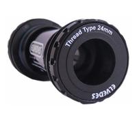 Elvedes Cuvettes de boîtier de pédalier BSA GXP 68/73 mm Noir