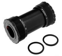 Boîtier de pédalier en aluminium haute résistance avec filetage T47 standard de 47 mm de diamètre intérieur pour manivelle de 24 mm et 29 mm compatible avec composants de cyclisme (86/92 mm pour 24)