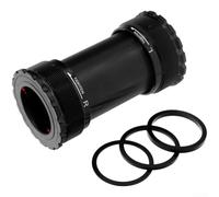 Boîtier de pédalier fileté T47 de 68 mm, en alliage d'aluminium pour pédalier de vélo avec roulement étanche pour adaptateur de pédalier de 24 mm et 29 mm, composant de cadre de vélo de route (86/92