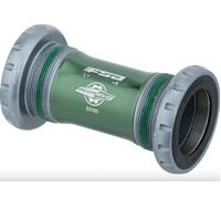 Fsa Road Bsa Mega Evo 386 Bottom Bracket Cups Doré 68 mm Green / Grey
