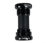 Boîtier de pédalier léger en aluminium 24 mm pour Hollowtech II Fit | Ne pèse que 14 g de moins que les alliages standard, haute résistance, sous tension, axe de 24 mm, finition noire