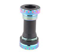 Boîtier de pédalier monobloc creux à filetage Metal One, boîtier de pédalier pour VTT et vélo de route, type de filetage BB avec roulements en acier, compatible avec un cadre de 68