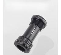 Boîtier de pédalier pour cadres filetés, largeur de coque de 68 à 73 mm avec roulements scellés, boîtier en alliage d'aluminium CNC, compatible avec broche de 24 mm et CR