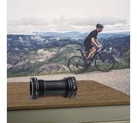 Boîtier de pédalier pour manivelles DUB compatible avec les cadres filetés de 68 mm et 73 mm de largeur de coque pour 28,99 mm de diamètre de broche en alliage d'aluminium