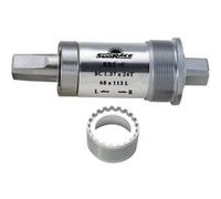 Boîtier de pédalier SunRace BBS18 en alliage 68X113 Silver G