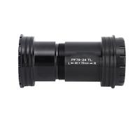 Boîtier De Pédalier Vélo 46mm Diamètre Intérieur, 79mm Largeur, 24mm Axe Carré - Sceau Étanche, Alliage D'aluminium, Compatibilité Polyvalente