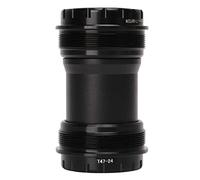 Boîtier de Pédalier Vélo Aluminium 24mm, Roulements Céramiques, Axe Central Route - Haute Résistance, Léger, Installation Rapide pour Cyclistes