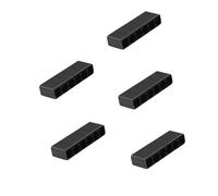 Boîtier de pilote en plastique solide pour 6 35 mm Accessoires de pilote Outil d'atelier Gestion d'outil d'atelier Porte-embout d'identification simple pour mécanique