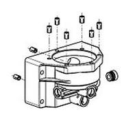 Boîtier de plaque Grünbeck avec fiche 187002