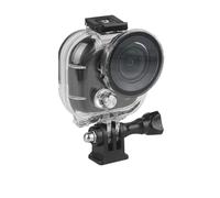 Boîtier de plongée 50 m pour Insta360 Go Ultra, boîtier étanche avec joint activé par pression, couvercle de lentille en verre trempé anti-rayures, base filetée de 6,35 mm pour sous-marine