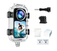 Boîtier de plongée invisible pour Insta360 X6, 60 m, étanche et invisible pour photographie sous-marine, coque de protection Insta 360 X6 avec support pour caméra d'action