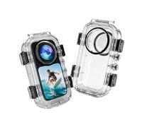 Boîtier de plongée magnétique étanche 60 m pour Insta360 X6 | Étui de protection pour plongée sous-marine, coque de photographie sous-marine, coque en polycarbonate durable