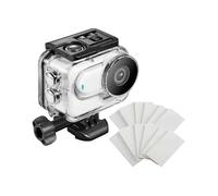 Boîtier de plongée pour Insta360 GO 3 coque de protection étanche 60M/197FT résistante à l'eau avec Inserts Anti-buée