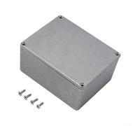Boîtier de projet en aluminium moulé sous pression pour boîtier électronique IP54 étanche Boîte de jonction en métal pour instruments électriques (1590C (120 x 94,5 x 50 mm)