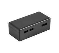 Boîtier de Protection Annadue RPi Zero, boîtier PC Transparent, Couvercle de Coque en Plastique, Montage Mural, accès à Tous Les Ports, pour Rasp Berry Pi Zero(Black)