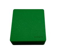 Boîtier de protection console de jeux pour Anbernic RG ROTATE Étui de protection magnétique pour console de jeux portable, résistant aux rayures et aux chocs, Vert