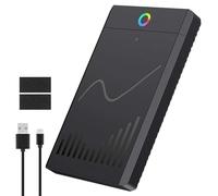 Boîtier de protection contre les chocs pour disque dur SATA SSD 2,5" RVB sans outil