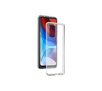 - Boîtier de protection coque de protection pour téléphone portable - polyuréthanne thermoplastique (TPU) - transparent - pour Motorola Moto E13