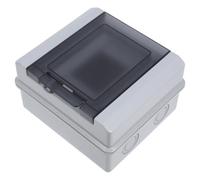 Boîtier de Protection de Distribution Électrique 5 Voies | ABS et Pc, Rail Standard 35mm, Porte Latérale, Usage Intérieur et Extérieur