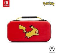 Boîtier De Protection De Powera Pour Nintendo Switch (Modèle Oled) - Saut De Pikachu, Coque De Protection, Sac De Jeu, Sac De