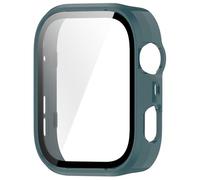 Boîtier de protection d'écran transparent avec coque en polycarbonate renforcé et accès facile aux boutons Convient pour Watch Fit 4 Coque rigide en polycarbonate avec verre trempé