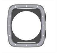 Boîtier de protection en métal gris foncé pour montre Active 2 Square/Active2s Square Sapphire