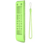 Boîtier de Protection en Silicone antidérapant pour télécommande Samsung Smart TV BN59-01315A avec Longe (Vert)