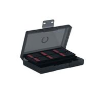 Boîtier de protection et transport - KONIX - Pour cartouches de jeux Nintendo Switch 2 - Antichoc - 24 rangements - Noir